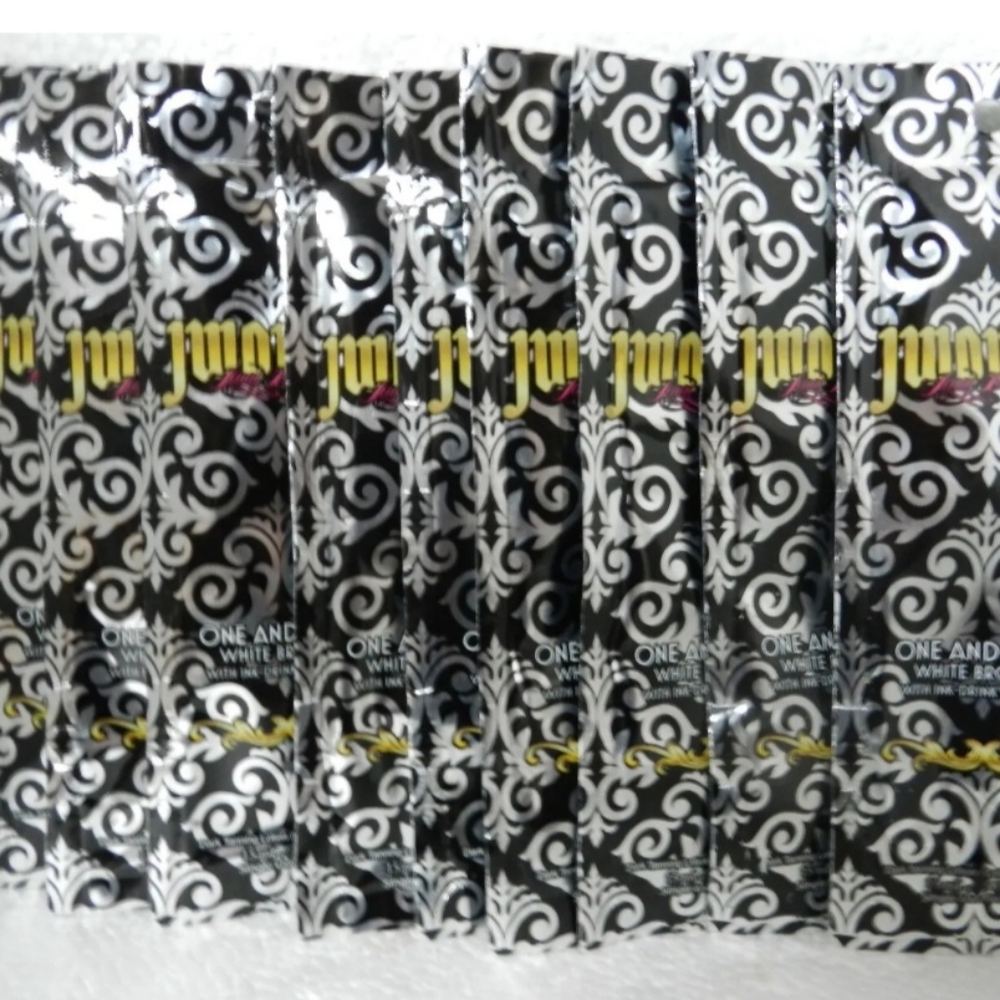 10 Packets Jwoww One & Done White Bronzer Tanning Lotion Australian Gold Rare